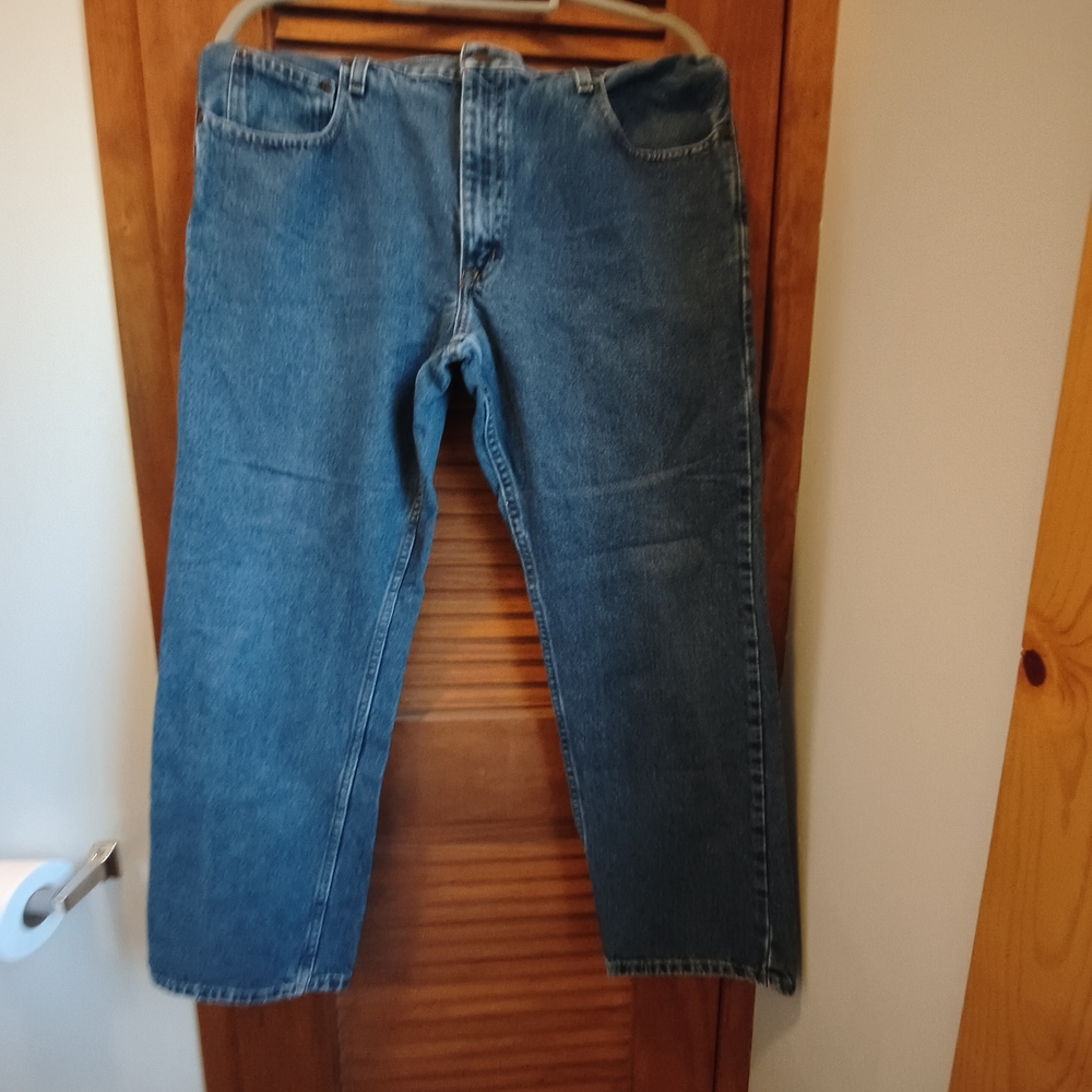 Arizona Jean Company Men's Straight Leg Denim Jeans - Medium Blue